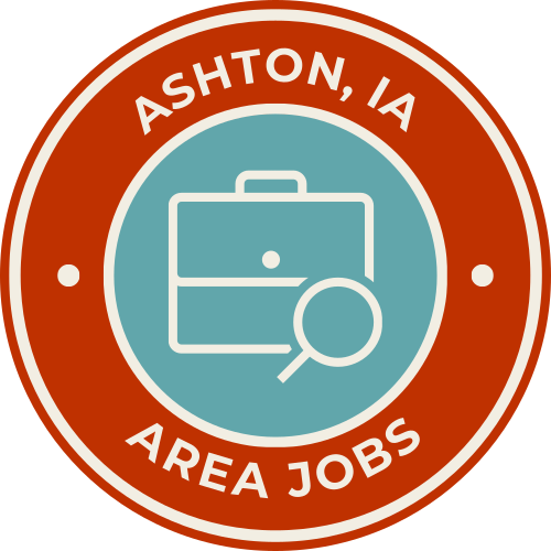 ASHTON, IA AREA JOBS logo